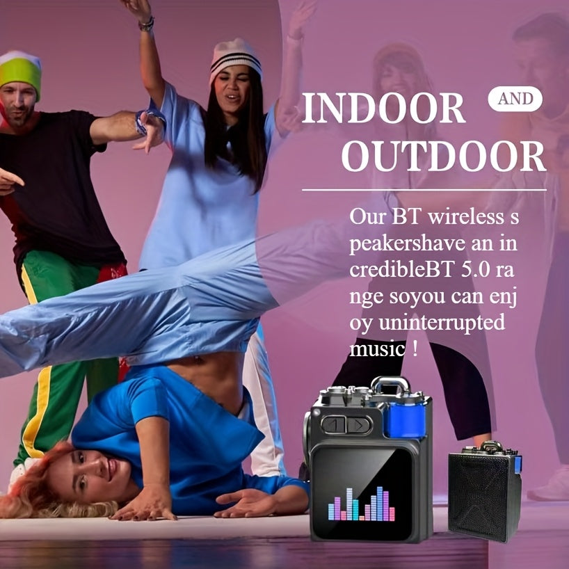 NNETM Wireless Mini BT Speaker with Touch Screen