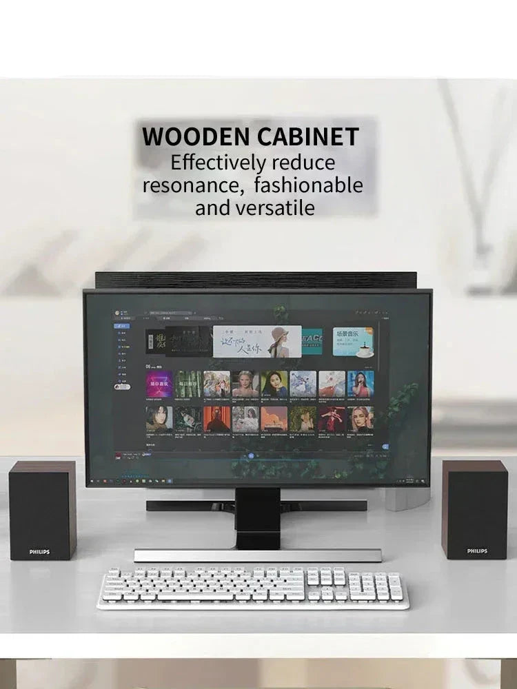 Bluetooth Speaker Surround Stereo Sound Wireless (Brown)